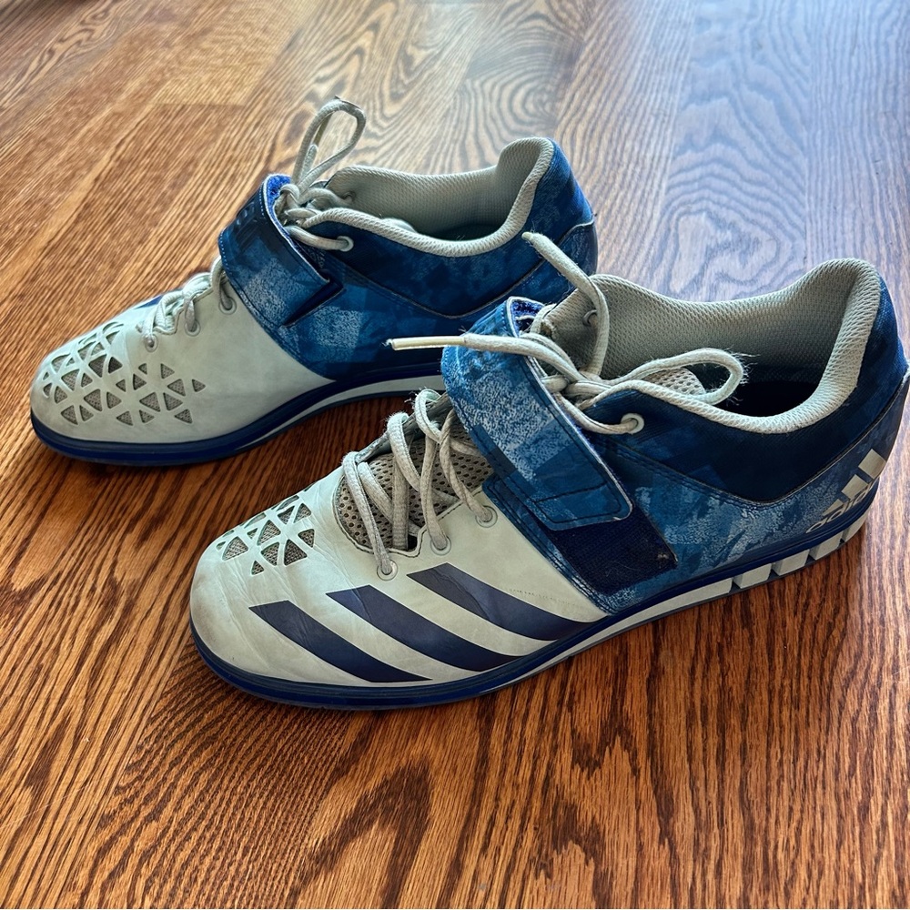 Adidas Men’s Blue Lifting Shoes